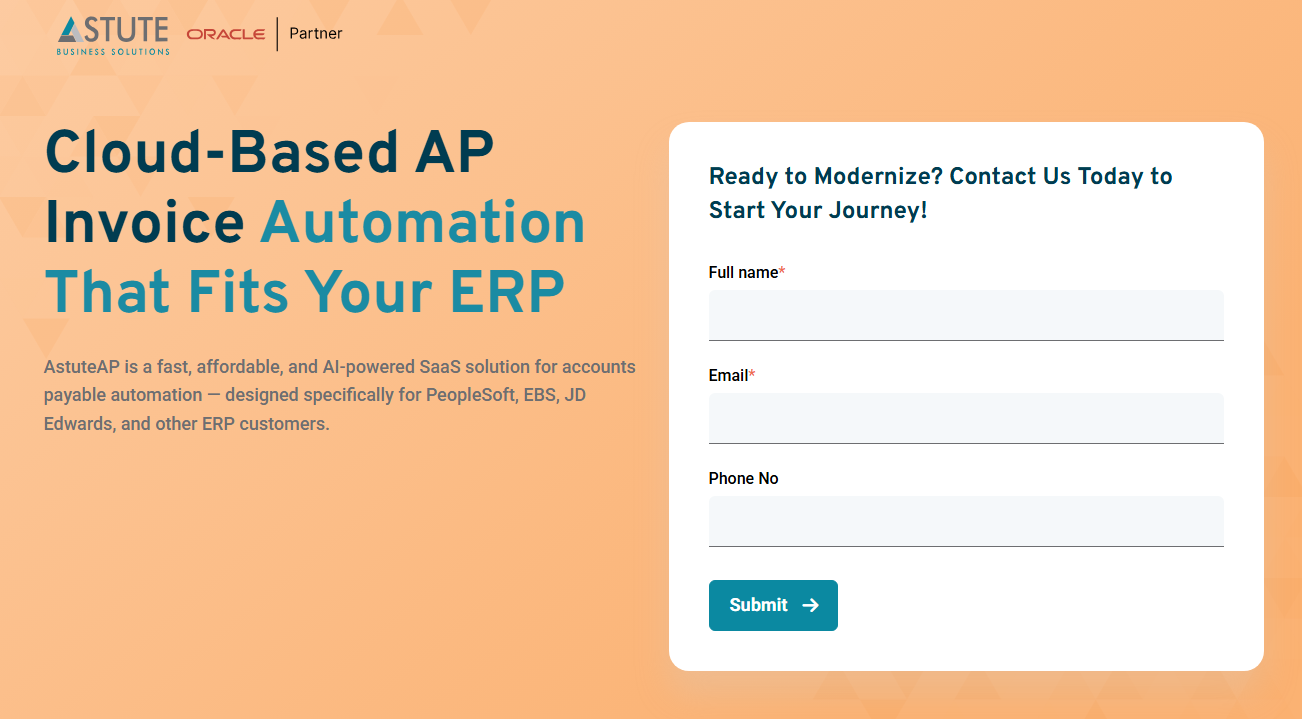 Cloud-Based AP Invoice Automation That Fits Your ERP